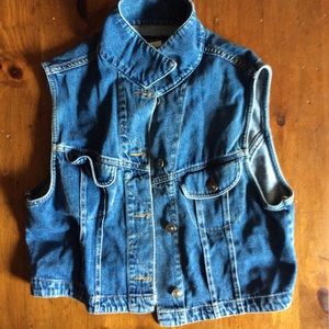 Vintage Jean Vest